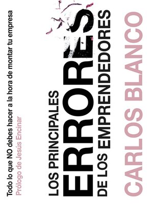 Los principales errores de los emprendedores - ebook